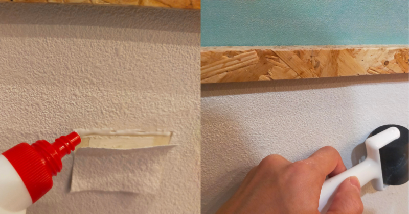 Diy 壁の穴を100均の材料で安く補修する方法